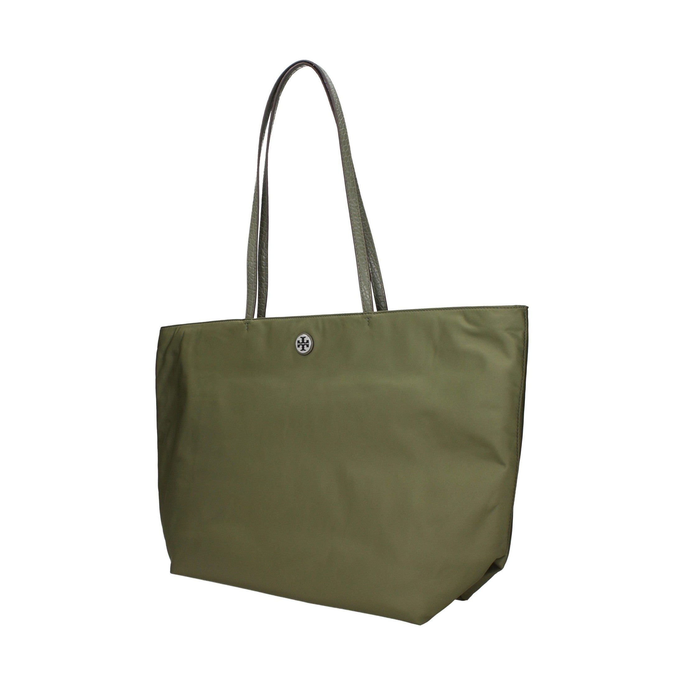 Green Fabric Shoulder Bag