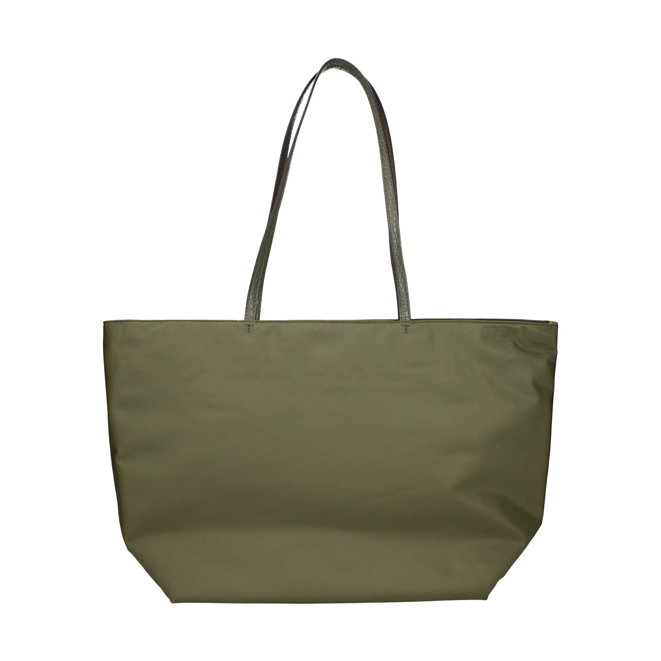 Green Fabric Shoulder Bag