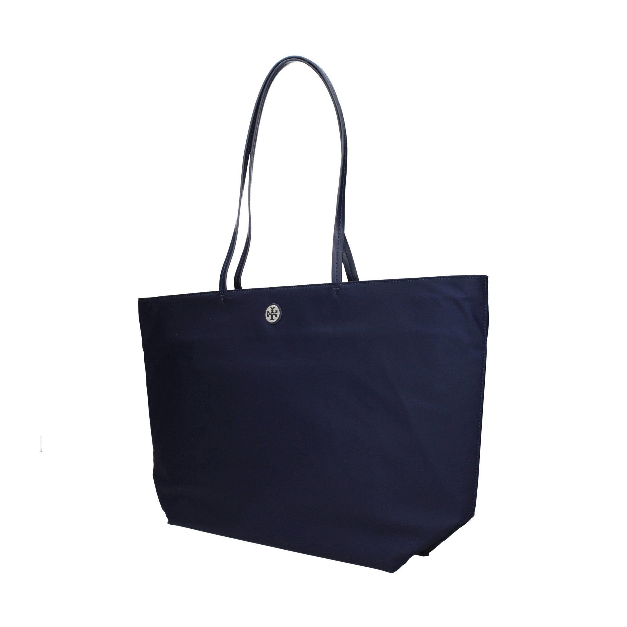 Blue Fabric Shoulder Bag