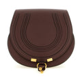 Brown Calfskin Crossbody Bag