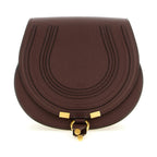 Brown Calfskin Crossbody Bag