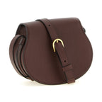 Brown Calfskin Crossbody Bag