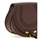 Brown Calfskin Crossbody Bag