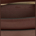 Brown Calfskin Crossbody Bag