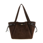 Brown Bovine Leather Tote Bag