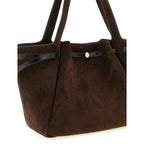 Brown Bovine Leather Tote Bag