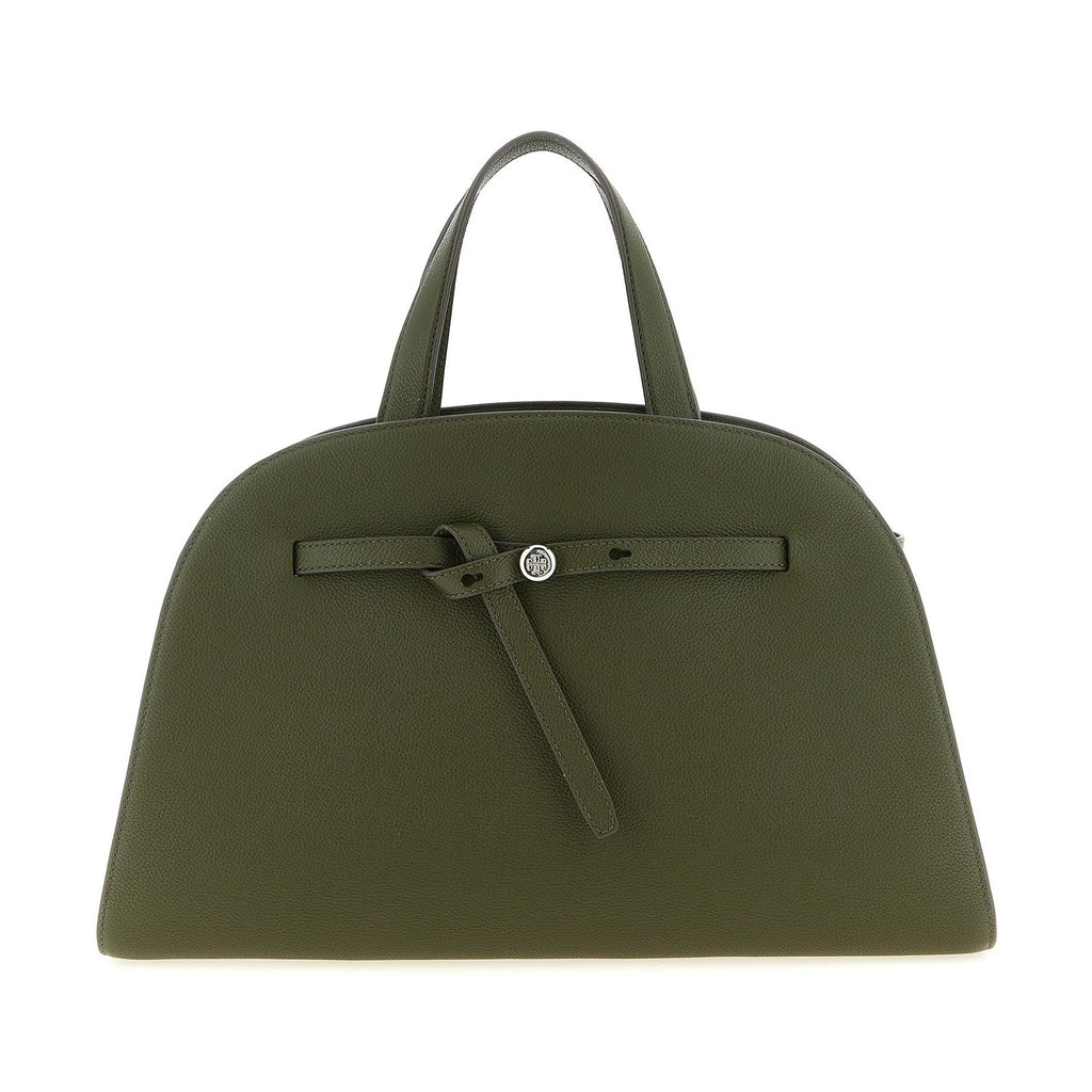 Bicolor Cowhide Handbag