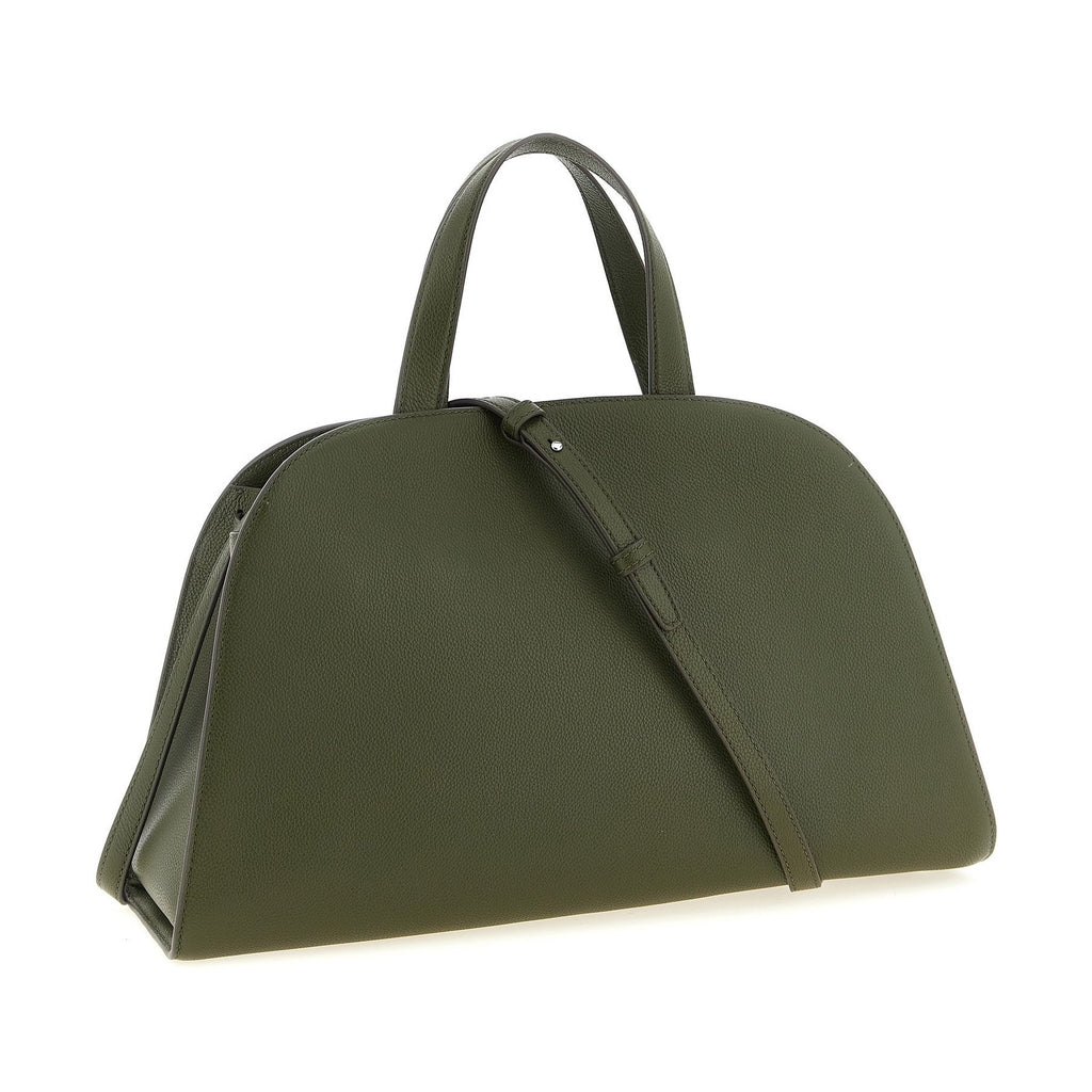 Bicolor Cowhide Handbag