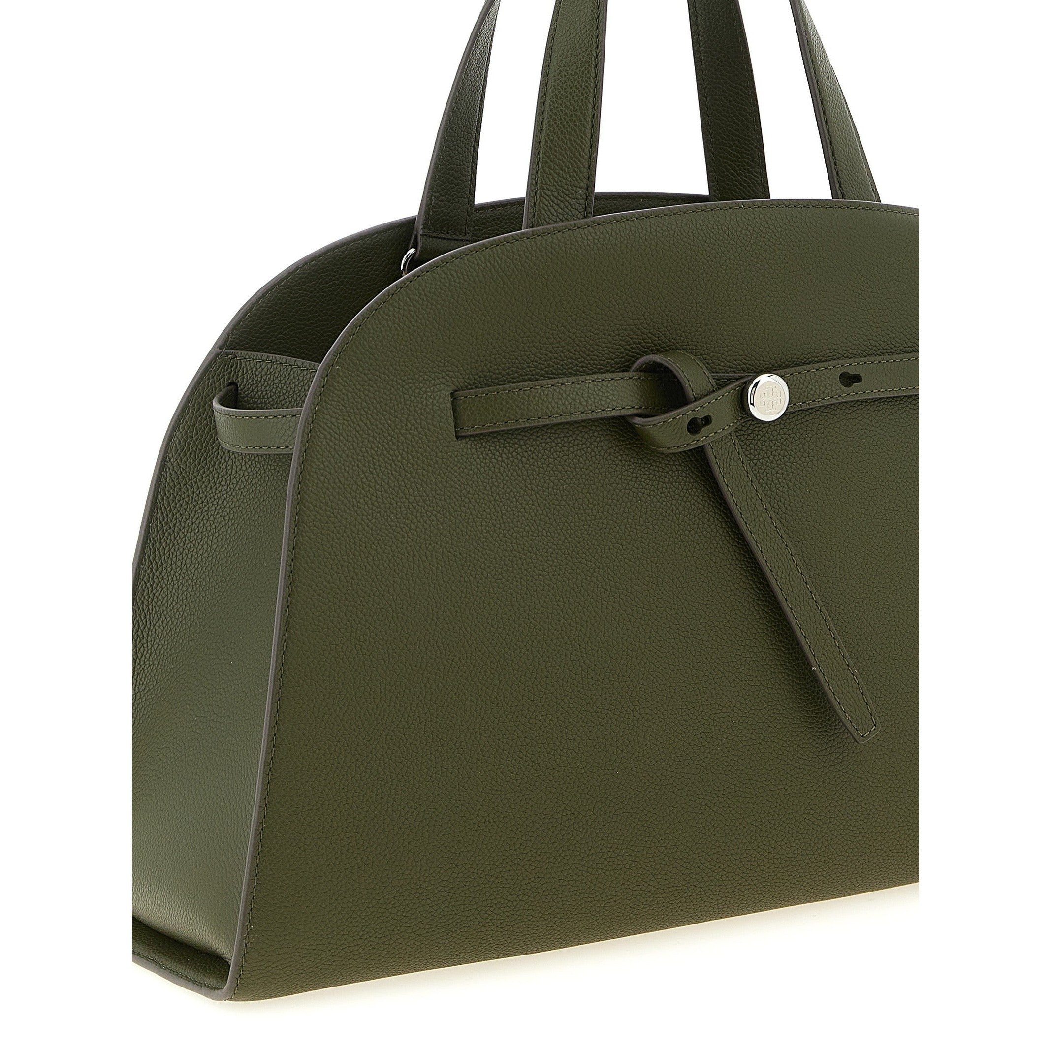 Bicolor Cowhide Handbag