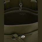 Bicolor Cowhide Handbag