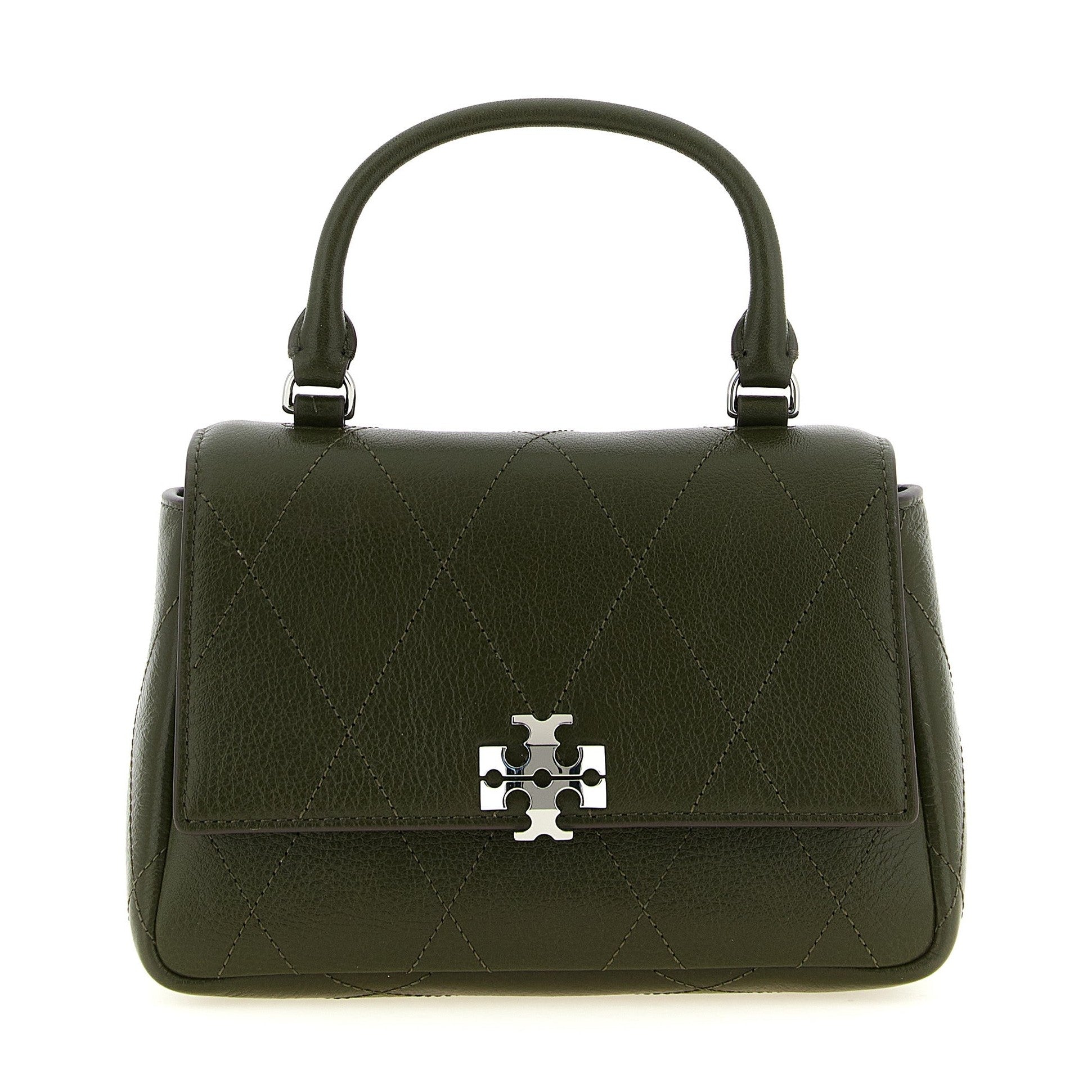 Bicolor Cowhide Handbag