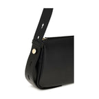 Black Calf Leather Bos Taurus Shoulder Bag