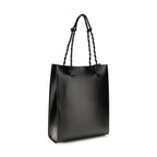 Black Calf Leather Bos Taurus Shoulder Bag