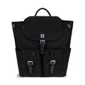 Black Nylon Backpack