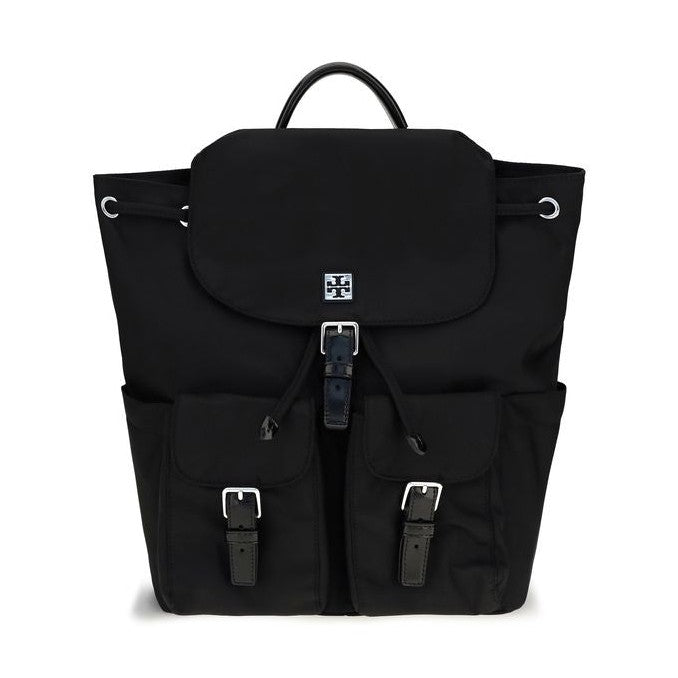 Black Nylon Backpack