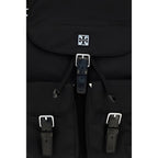 Black Nylon Backpack