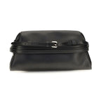 Black Goatskin Clutch Bag