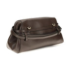 Brown Goatskin Clutch Bag