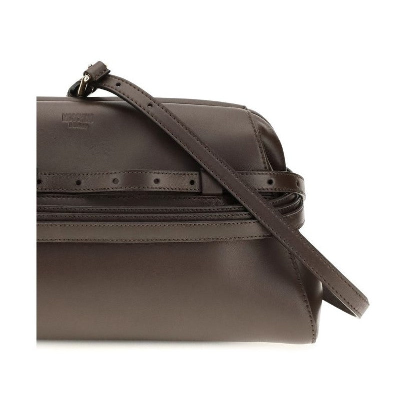 Brown Goatskin Clutch Bag