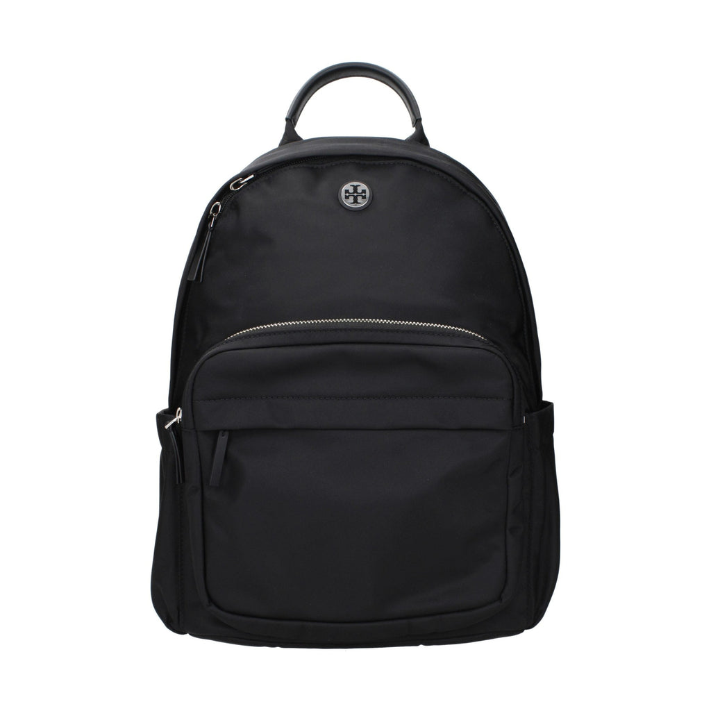 Black Nylon Backpack