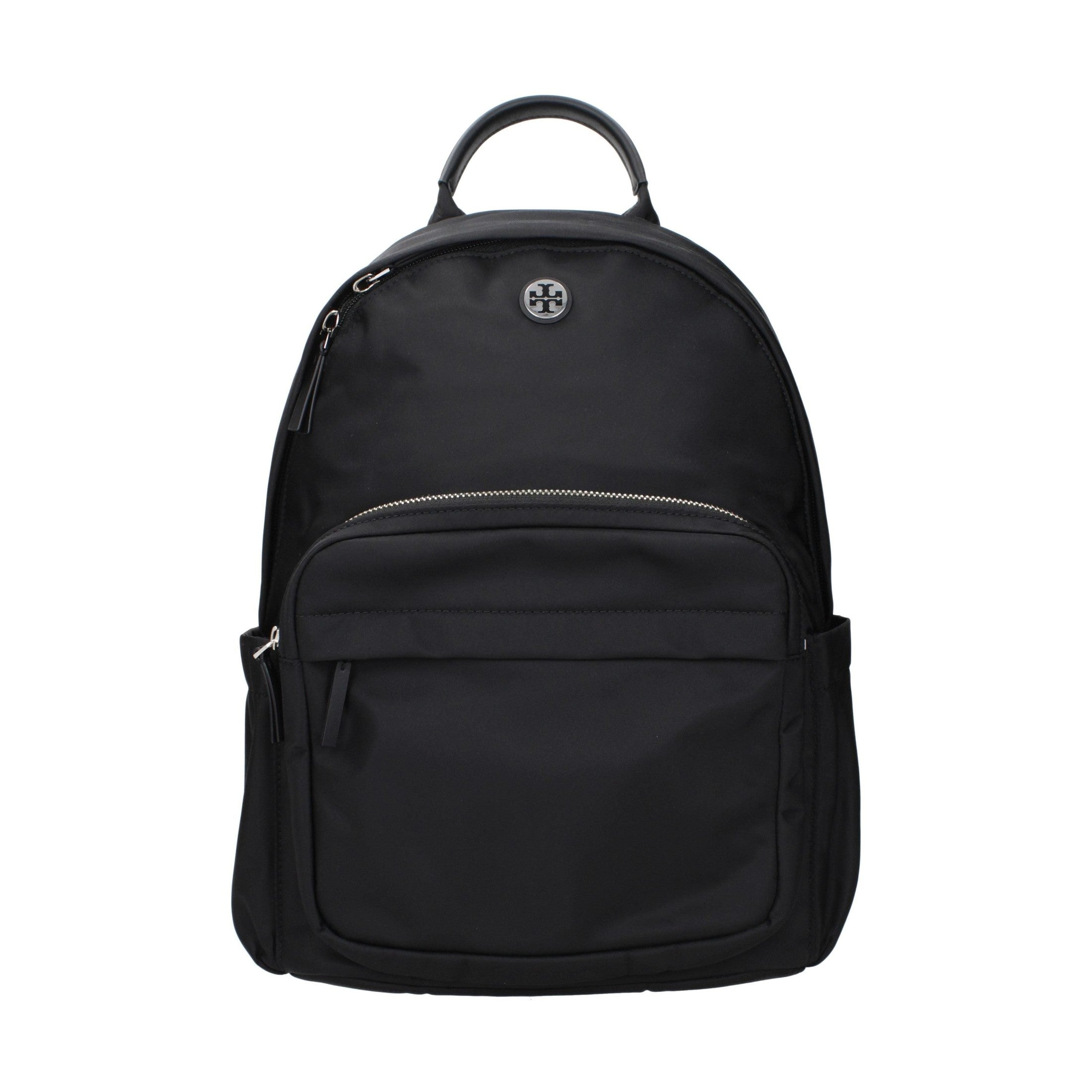Black Nylon Backpack