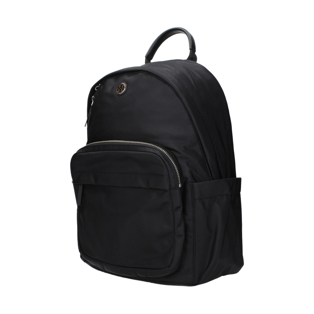 Black Nylon Backpack