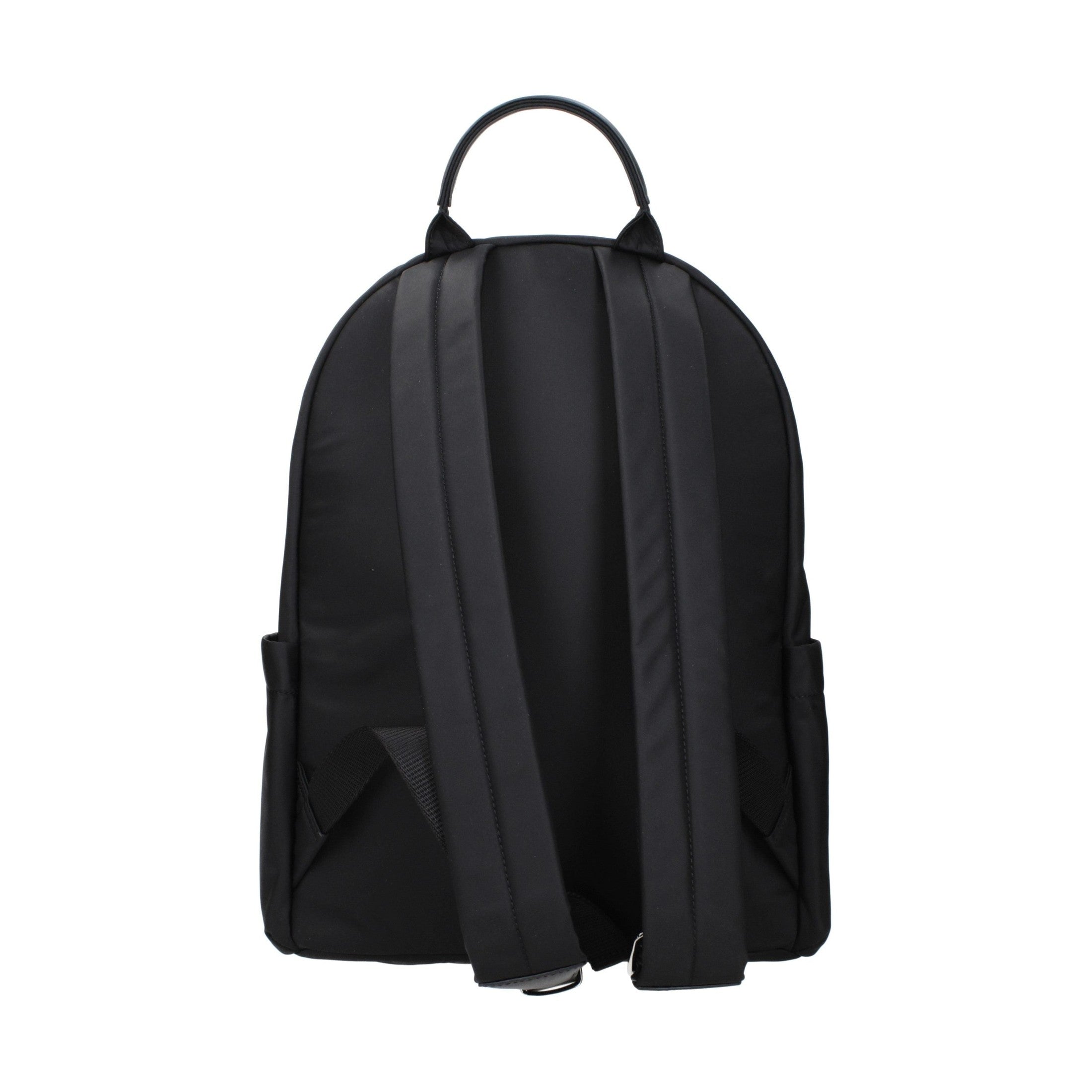 Black Nylon Backpack