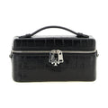 Black Lamb Leather Crossbody Bag