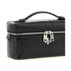 Black Lamb Leather Crossbody Bag