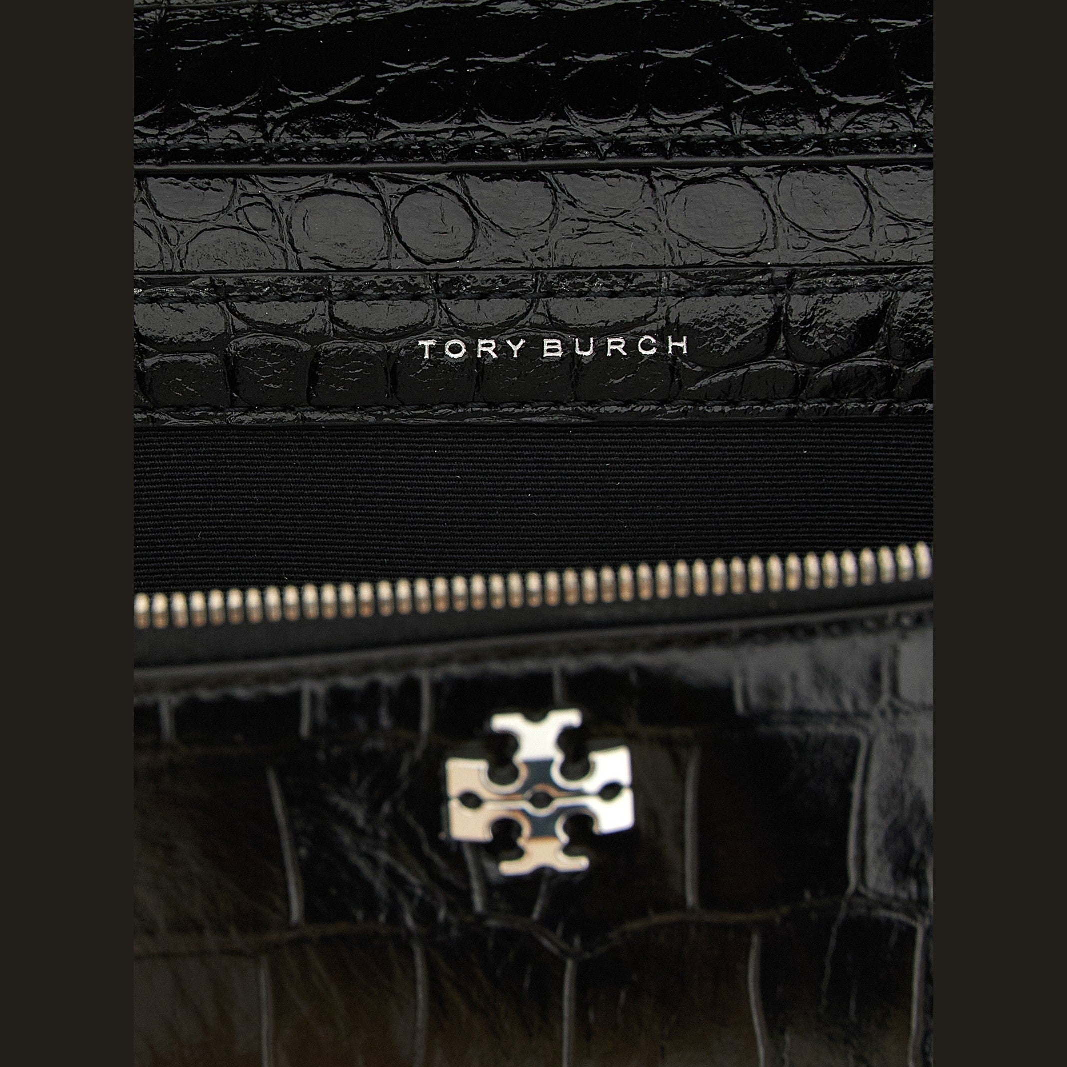Black Lamb Leather Crossbody Bag