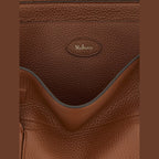 Brown Calfskin Shoulder Bag