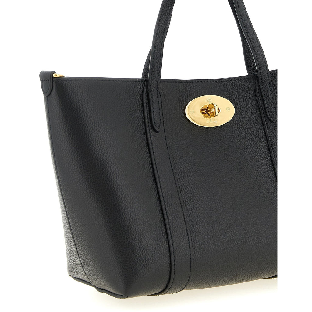 Black Calfskin Tote Bag