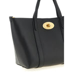 Black Calfskin Tote Bag