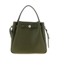 Bicolor Cowhide Crossbody Bag