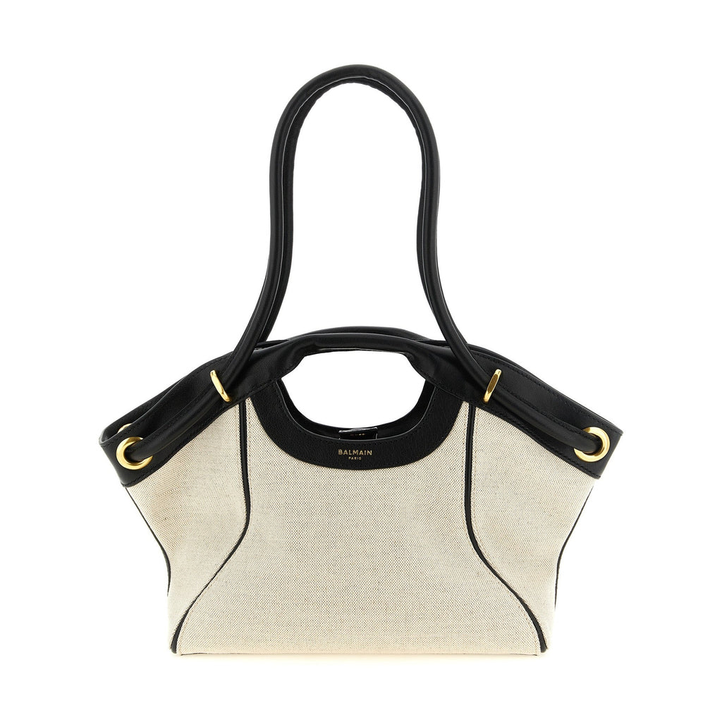 Bicolor Cotton Tote Bag