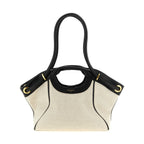 Bicolor Cotton Tote Bag
