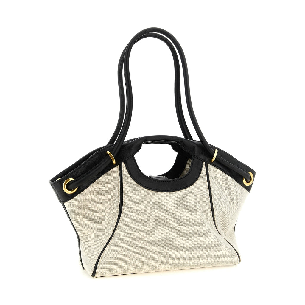 Bicolor Cotton Tote Bag