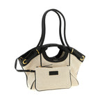 Bicolor Cotton Tote Bag