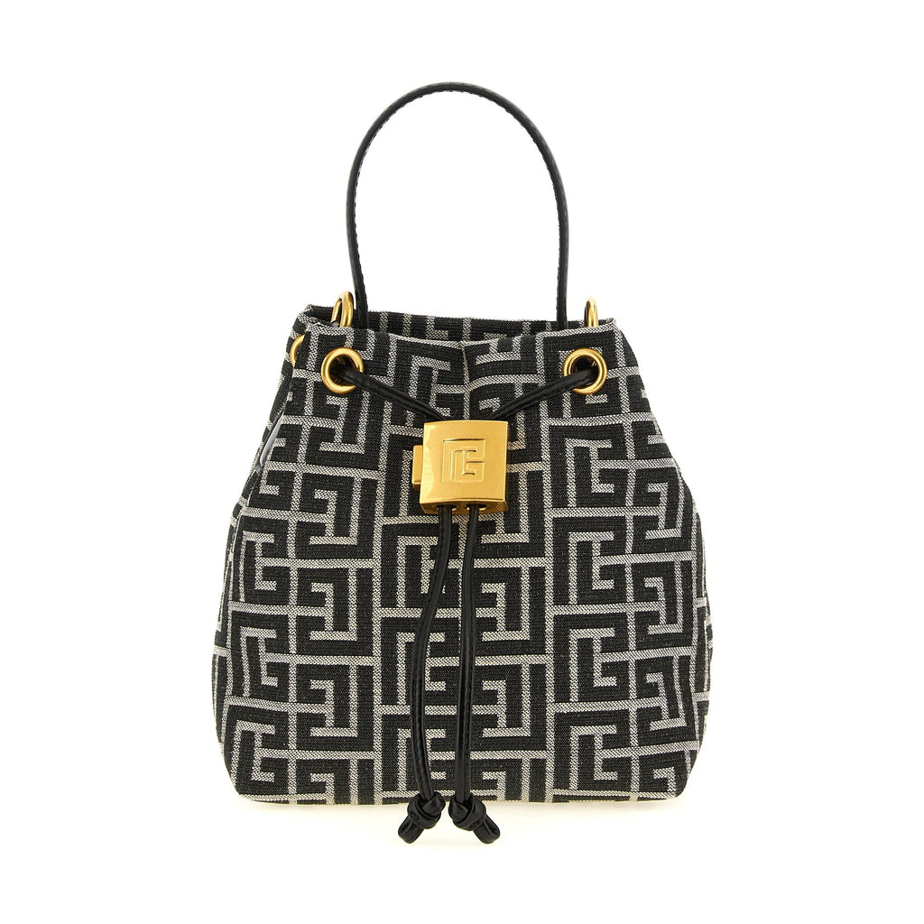 Bicolor Polyester Handbag