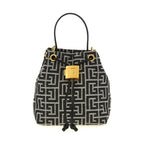 Bicolor Polyester Handbag