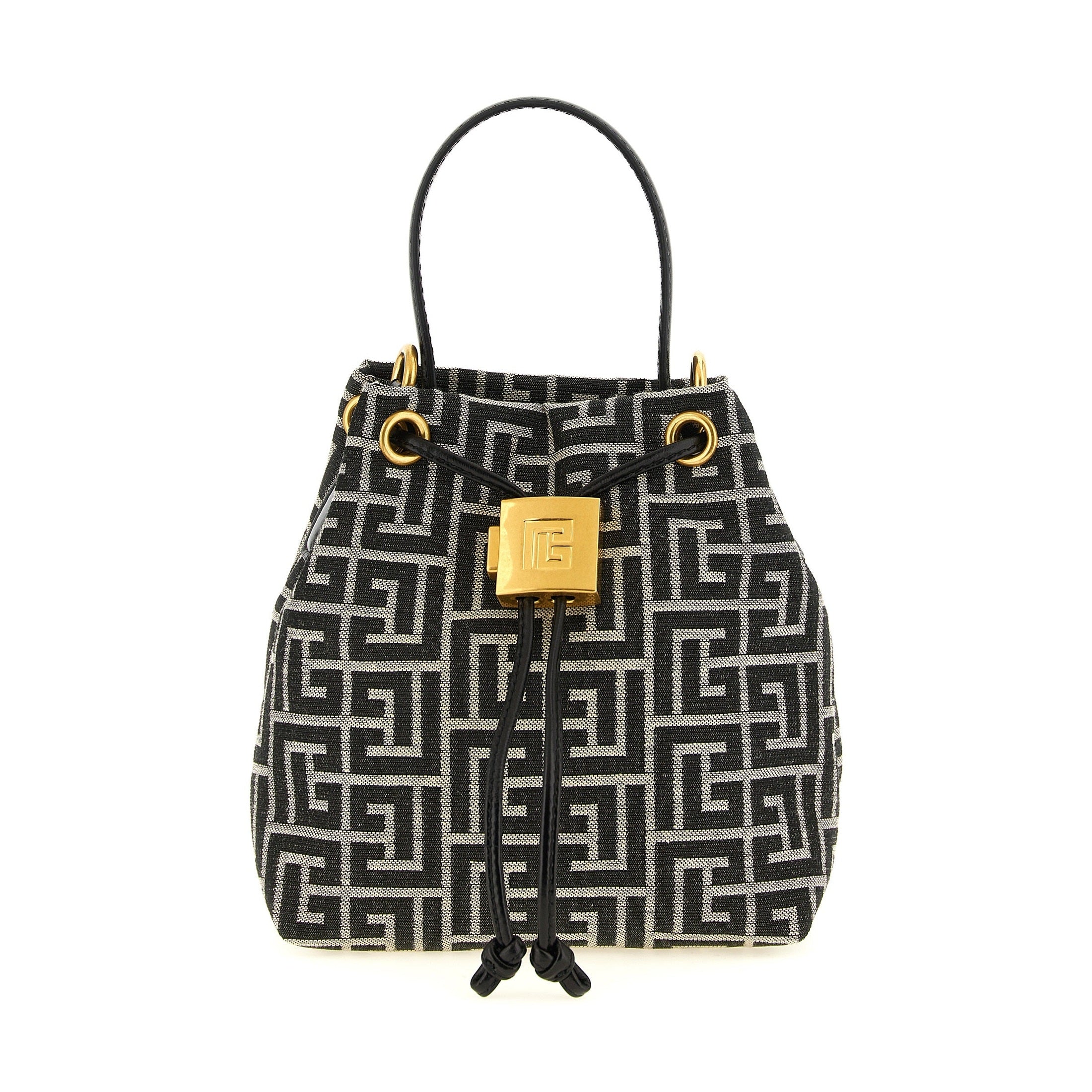 Bicolor Polyester Handbag