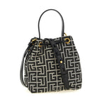 Bicolor Polyester Handbag