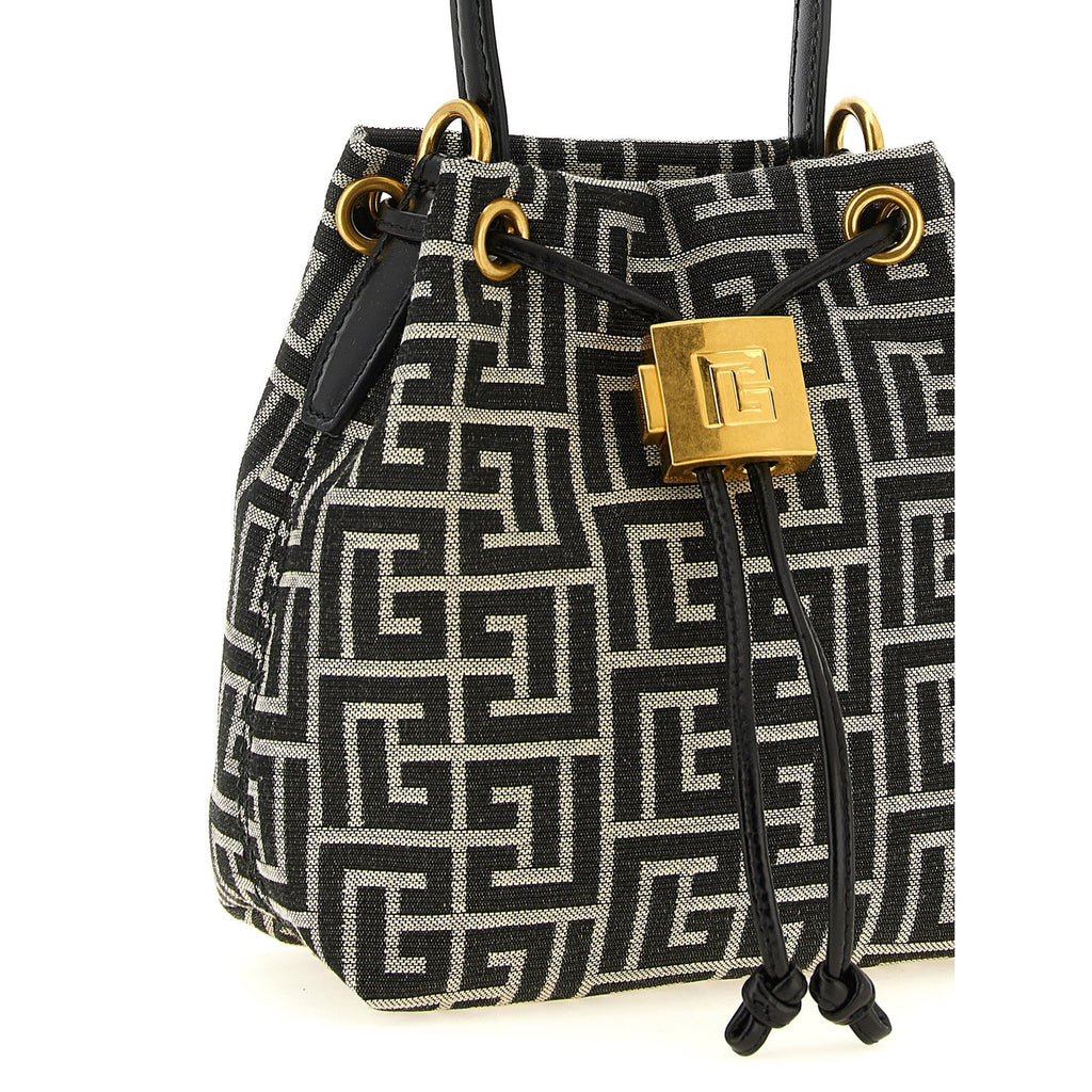Bicolor Polyester Handbag