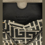 Bicolor Polyester Handbag