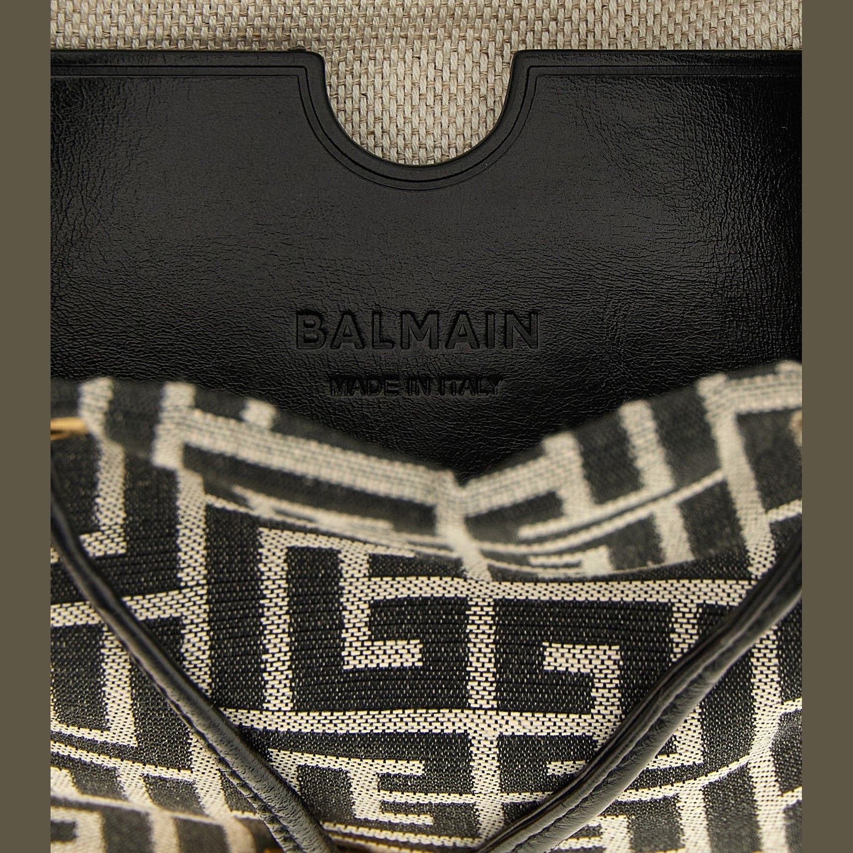 Bicolor Polyester Handbag