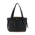 Black Cowhide Tote Bag