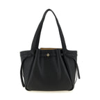 Black Cowhide Tote Bag
