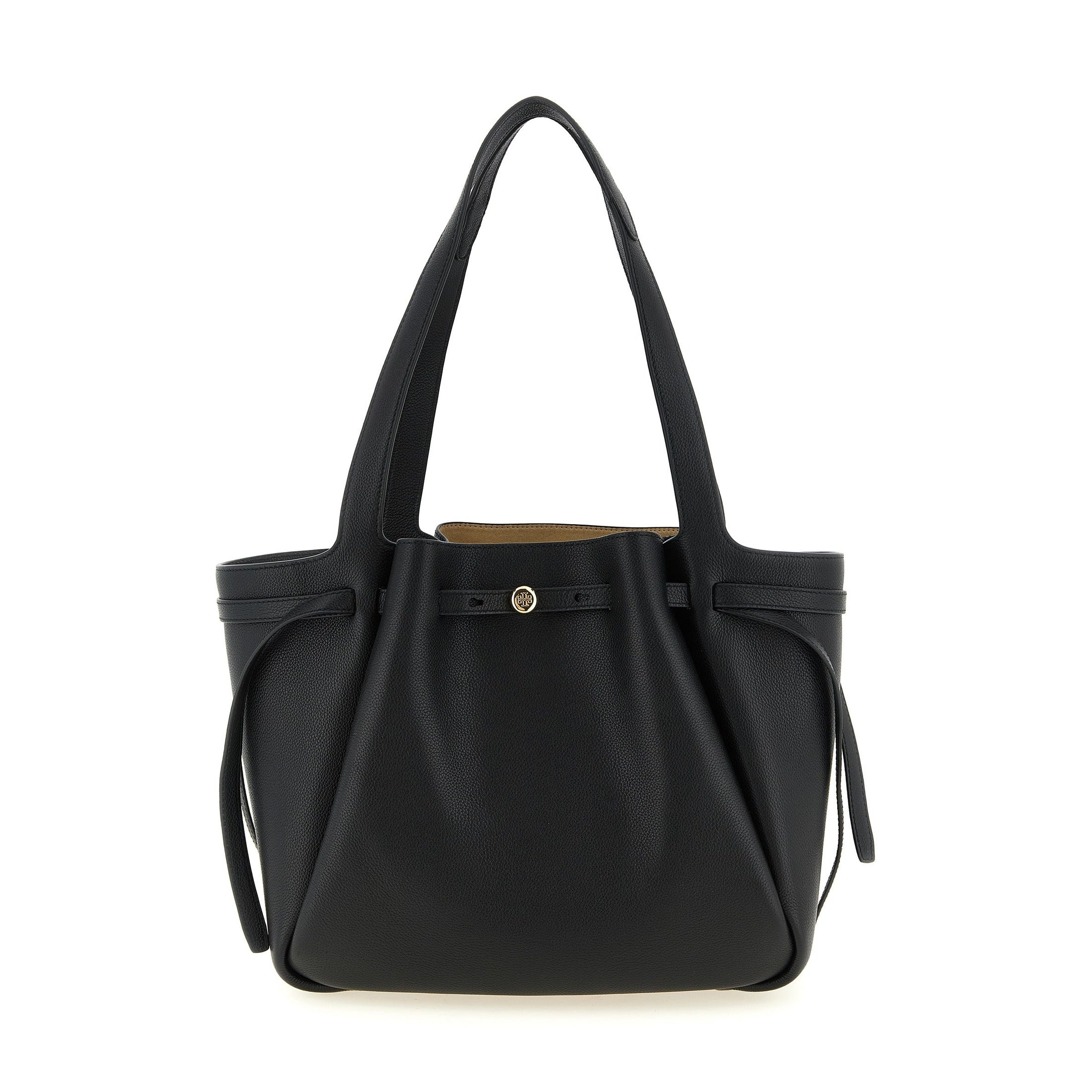 Black Cowhide Tote Bag