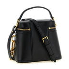 Black Buffalo Leather Handbag
