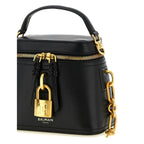 Black Buffalo Leather Handbag